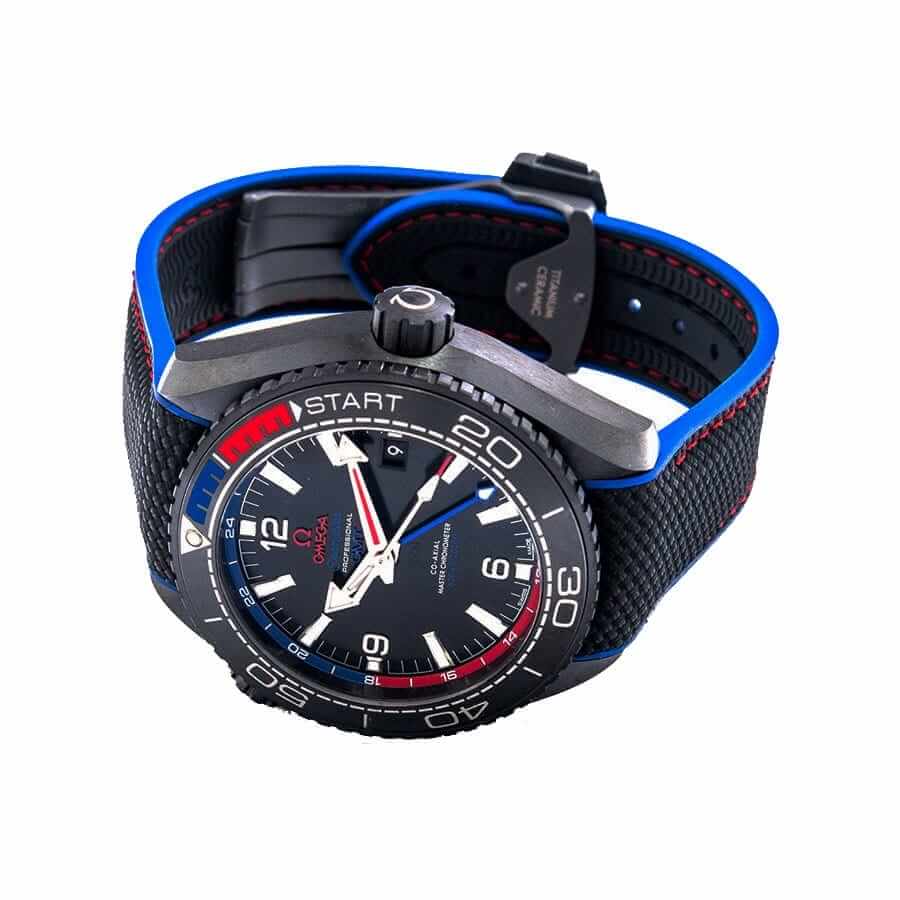 omega seamaster planet ocean 600m co axial master ceramic 215 92 46 22 01 004 black dial