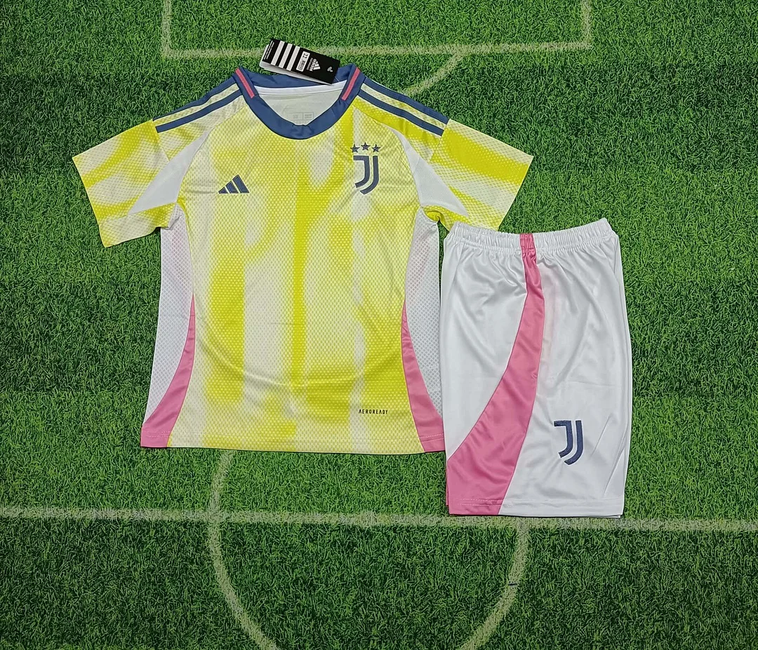 2024/2025 Juventus Away Soccer Jersey 1:1 Thai Quality Kids Size:football jersey mysite: unitedjerseyfootball 邓江浪:football