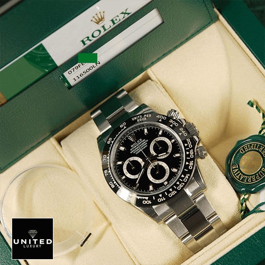 Rolex Daytona 116500ln-0002 Replica in the Rolex Box & Guarantee Card