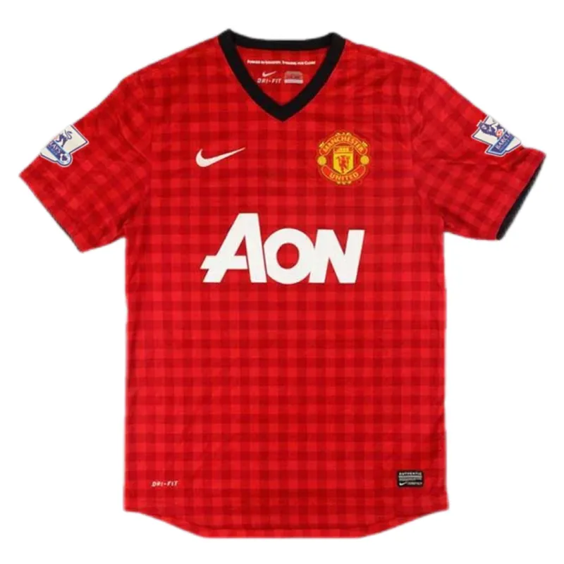 12-13 Manchester United home soccer jersey-Retro version: Ajax 24-25 Home Stadium Jersey - Fans Version mysite: Adidas luxuryfootballshirts.com: https://www.luxuryfootballshirts.com/