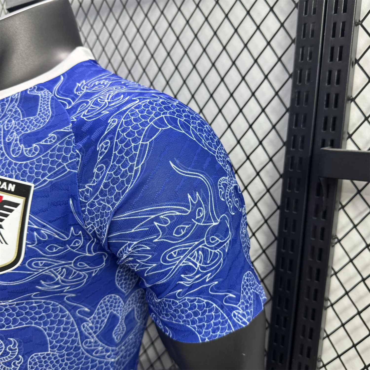 UltraTrikot-Japan 25-26 White Dragon Pattern Blue Special Jersey - Player Version