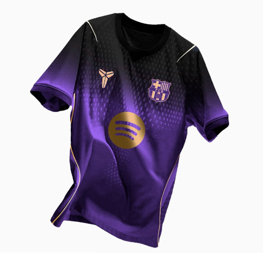 2026/2027 Player Version Barcelona Kobe Mamba Away Football Shirt 1:1 Thai Quality:football jersey mysite: unitedjerseyfootball 邓江浪:football