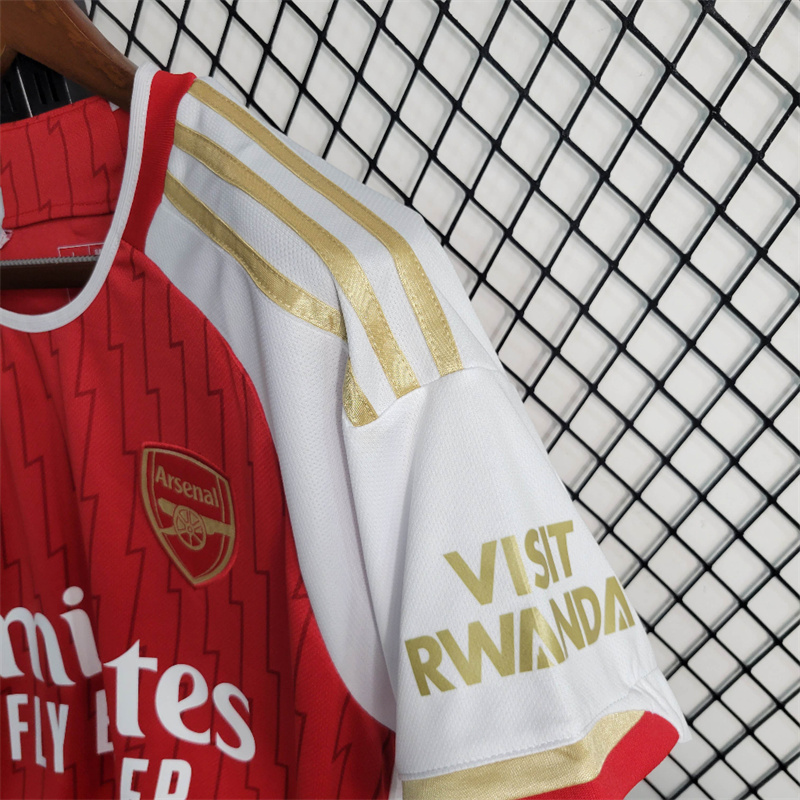 ManixJersey.com | 23/24 Arsenal Home Stadium Jersey - Fans Version -Customize Name, Number and Patch | Worldwide Shipping