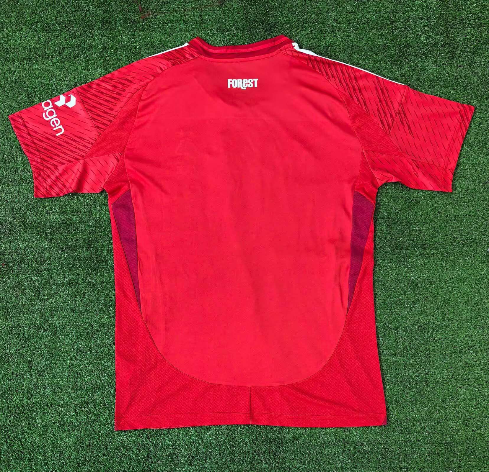 2024/2025 Nottingham Forest Home Football Shirt 1:1 Thai Quality:football jersey mysite: unitedjerseyfootball 邓江浪:football