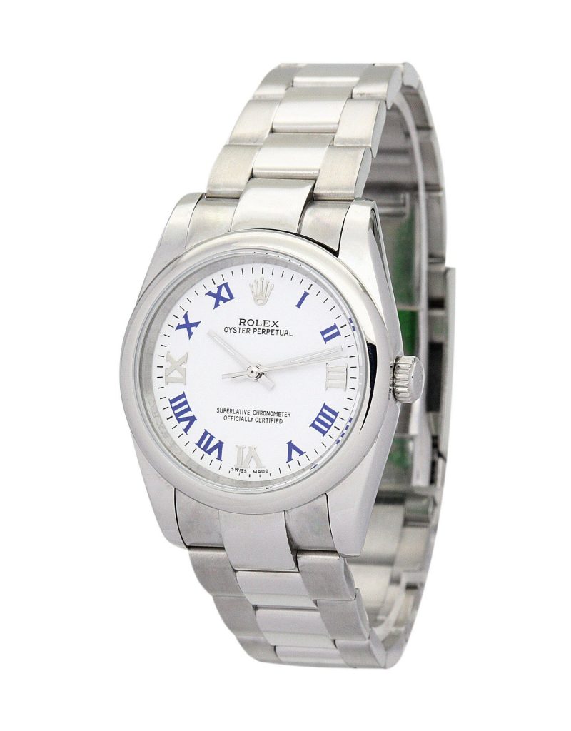 Replica Rolex Oyster Perpetual Lady 31mm White Dial 177200-fasswatch