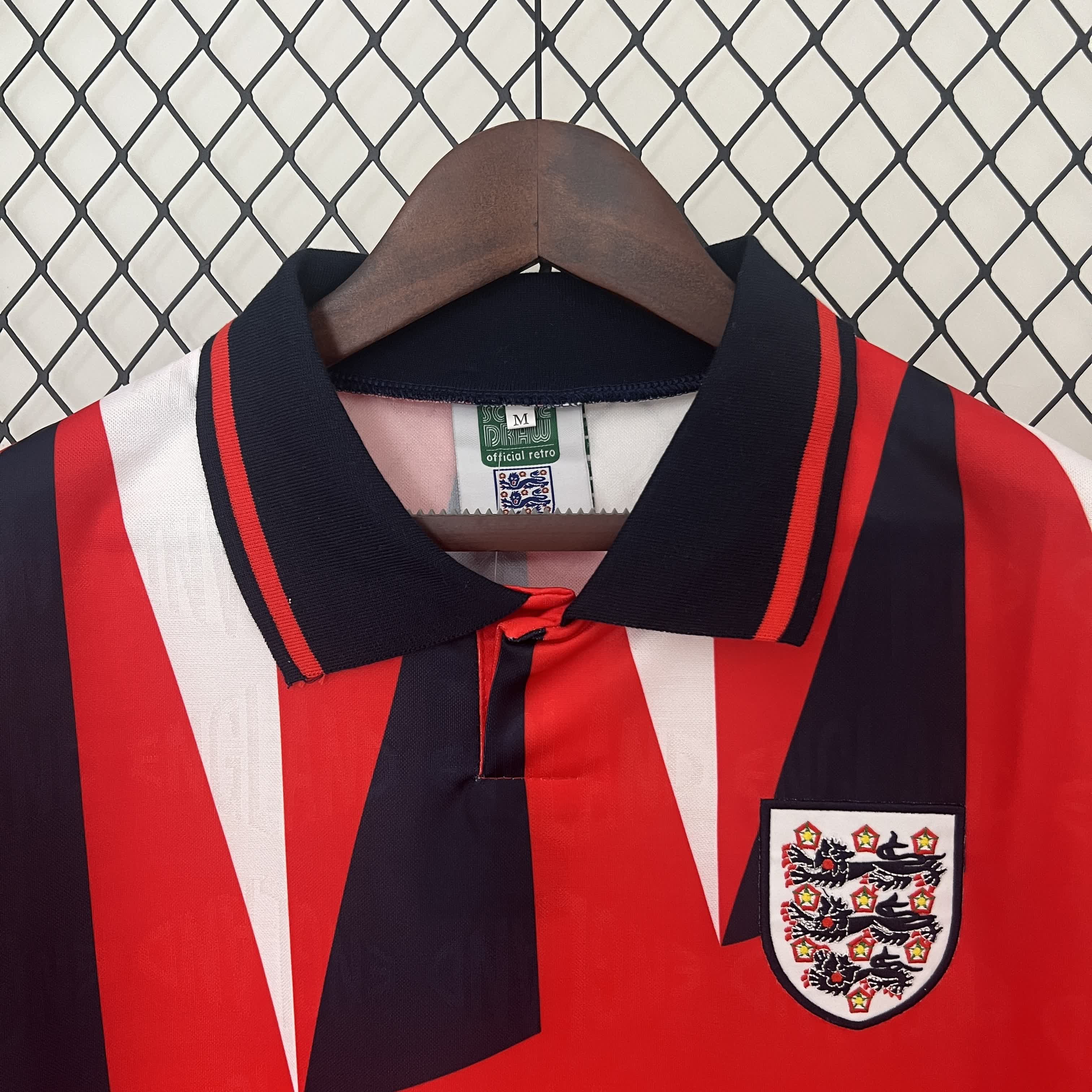 GlobeJersey-Retro England 1992 Away Jersey - Fans Version