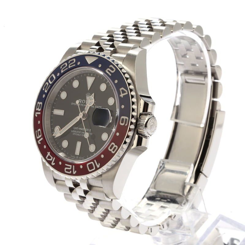 Superclone Rolex GMT-Master II 40mm Black Dial 126710BKSJ-fasswatch