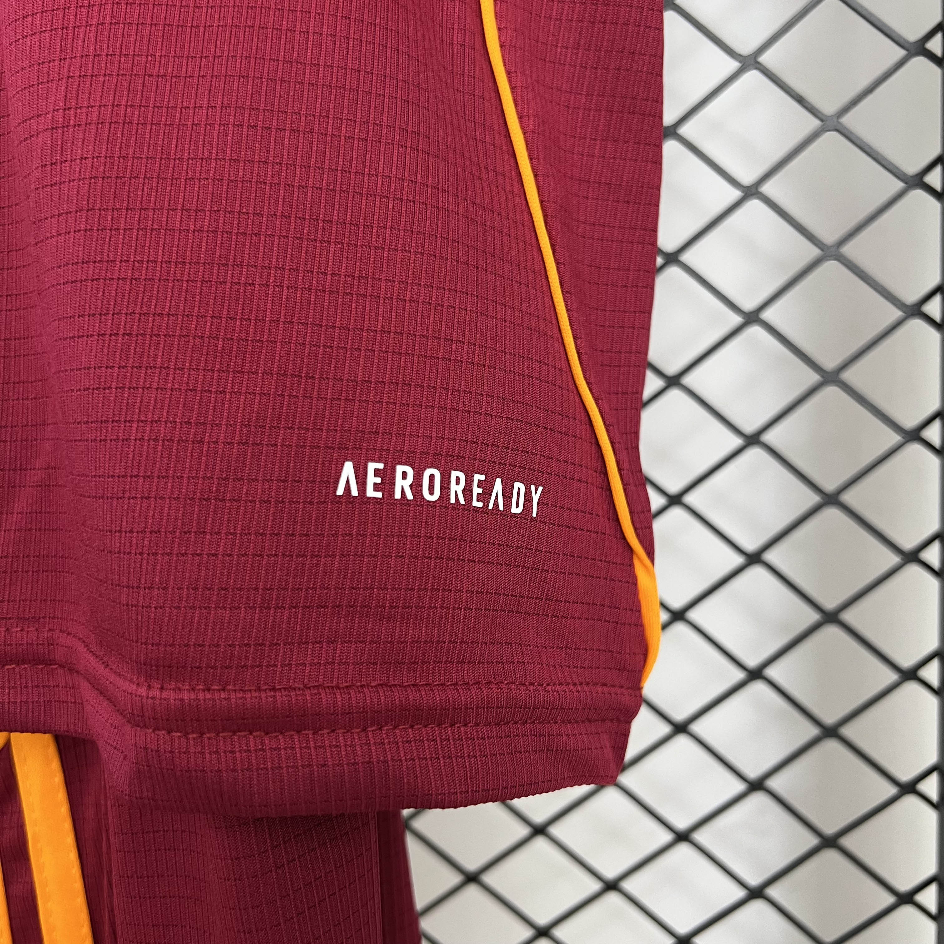 2025/2026 Roma Home Soccer Jersey 1:1 Thai Quality Kids Size:football jersey mysite: unitedjerseyfootball 邓江浪:football