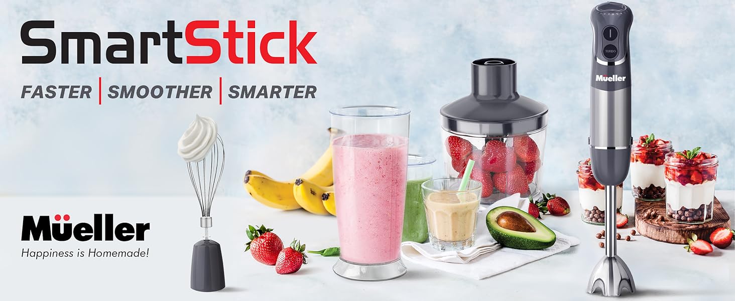 Smart stick blender