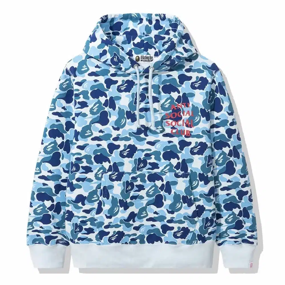 BAPE x Anti Social Social Club Camo Hoodie、mysite、Cacoeks