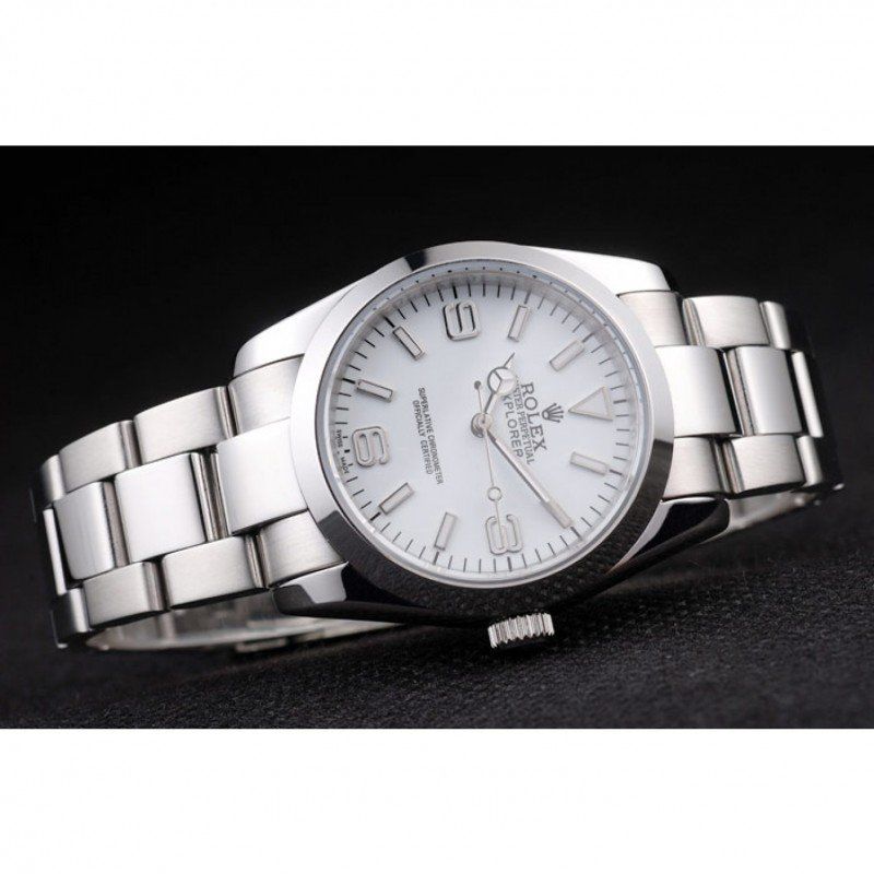 Replica Rolex Explorer 37mm Silver Dial 98086-fasswatch