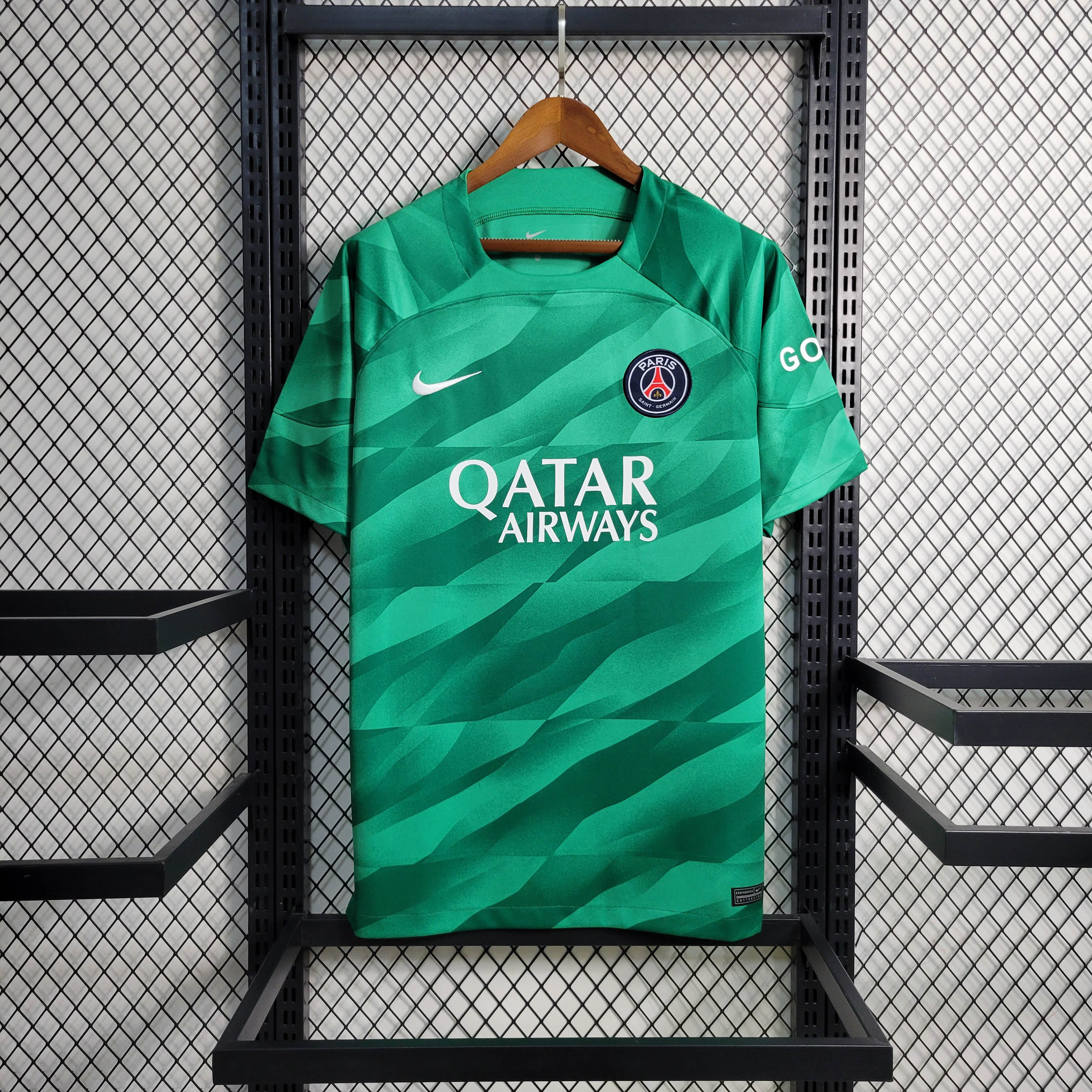 2023/2024 Psg Paris Saint-Germain Goalkeeper Green Football Shirt:football jersey mysite: unitedjerseyfootball 邓江浪:football