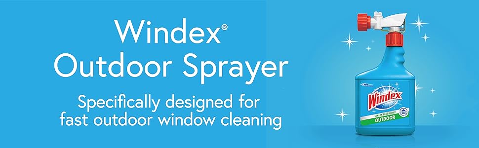 Windex Outdoor Sprayer.