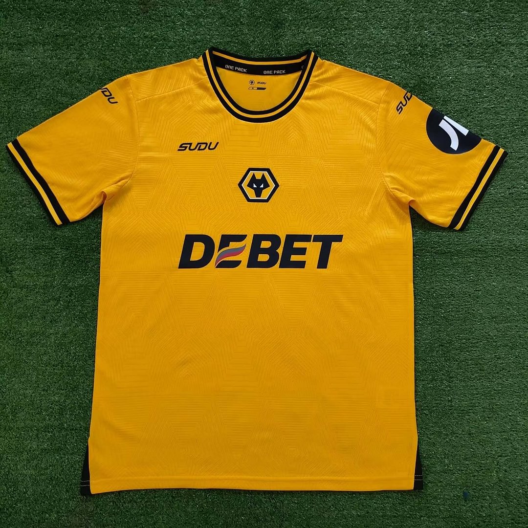 24/25 Wolverhampton Wanderers Home Football Shirt-mysite Custom Football Kit- Nextkits