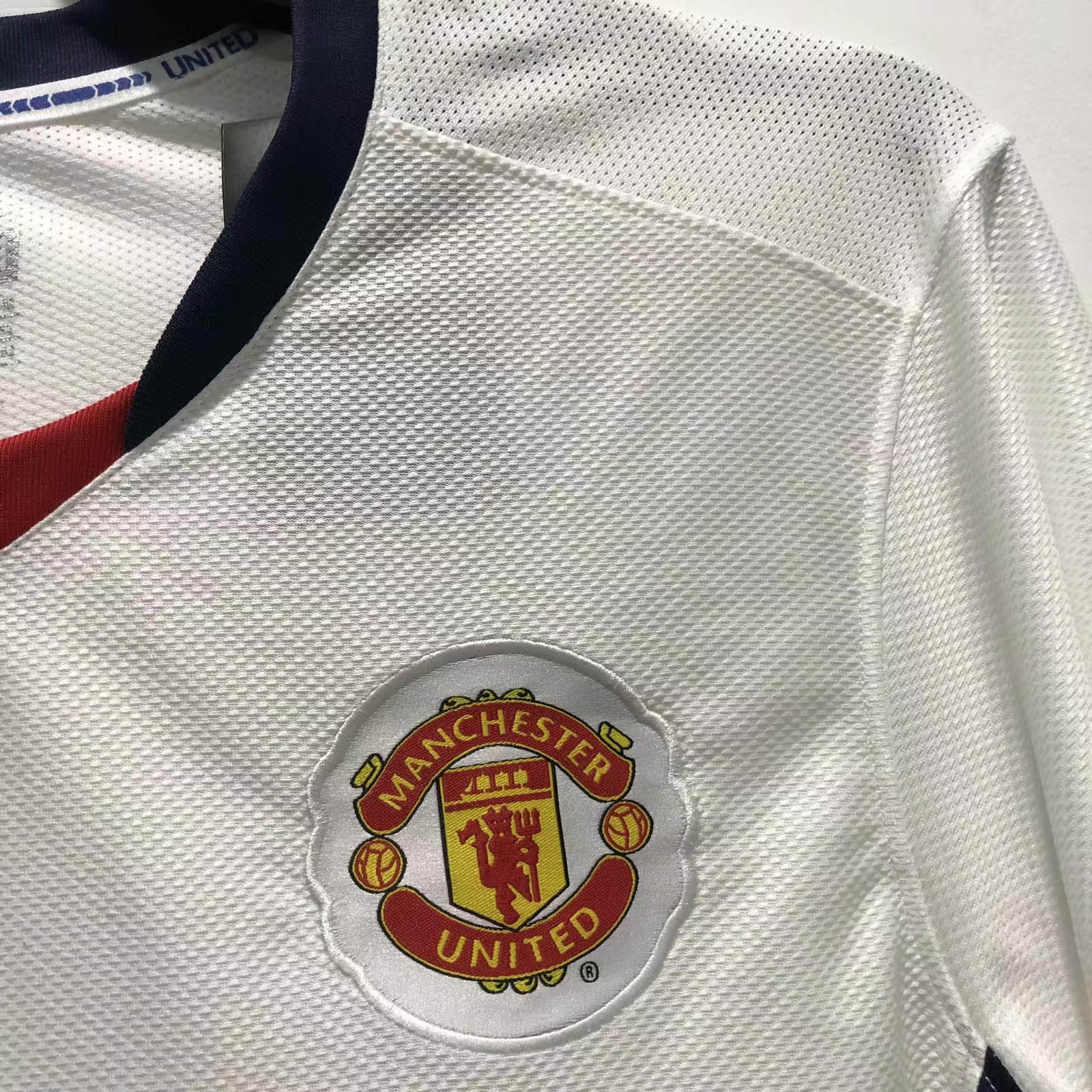 2008/2009 Long Sleeve Retro Manchester United Away Football Shirt 1:1 Thai Quality:football jersey mysite: unitedjerseyfootball 邓江浪:football