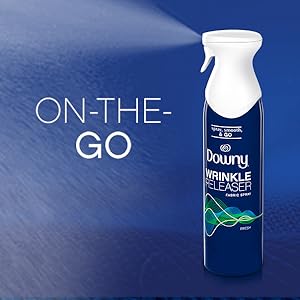 on the go, downy wrinkleguard wrinkle releaser fabric spray, downy wrinkle release spray bottle