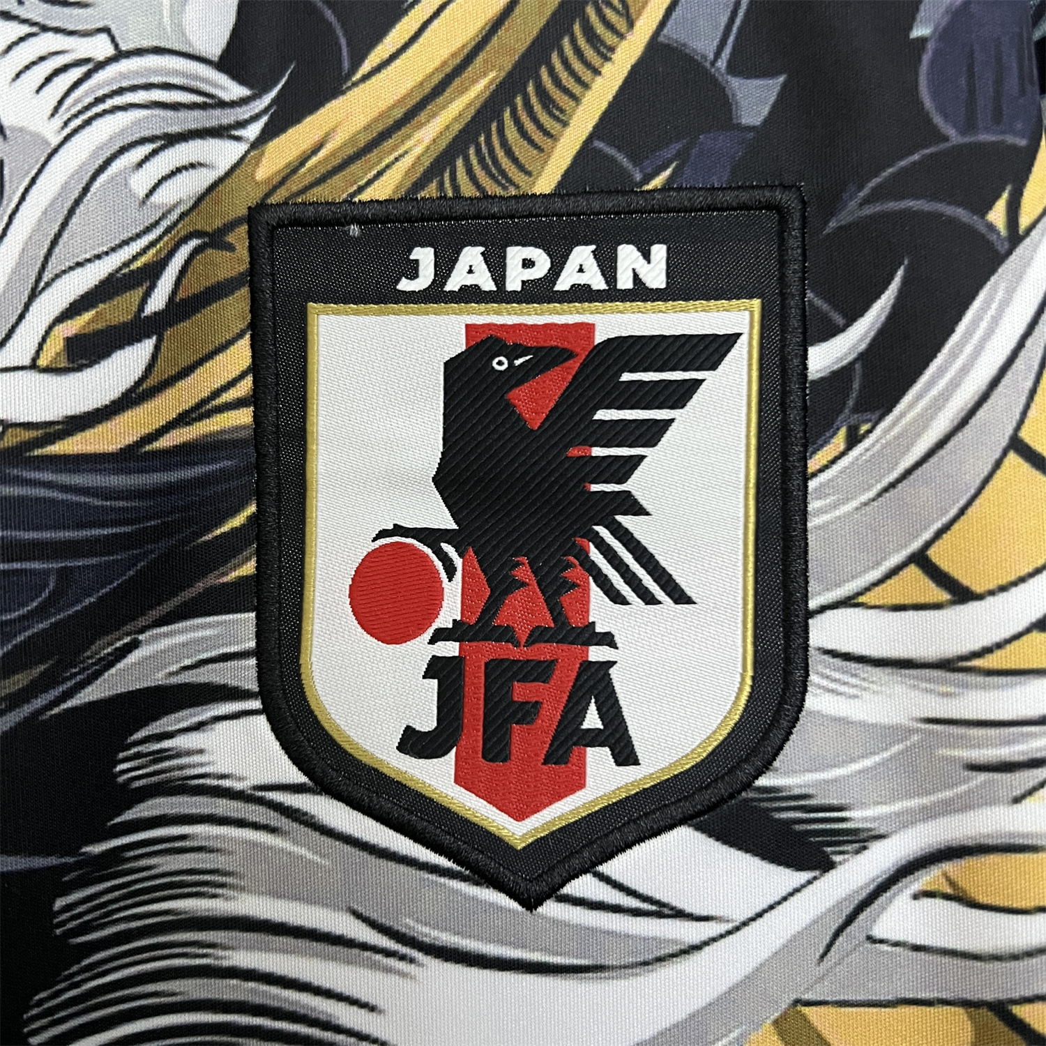 GlobeJersey-Japan 2024 Black Yellow Dargon Special Edition Jersey - Fans Version