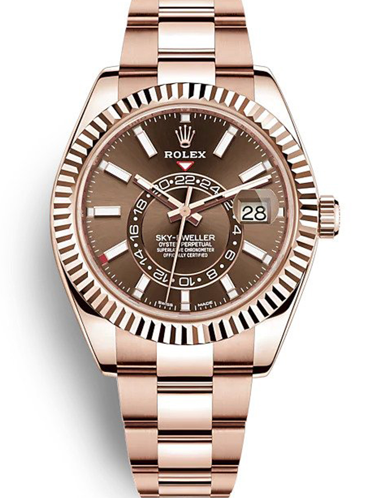 Superclone Rolex Sky-Dweller 42mm Chocolate Dial 326935-fasswatch