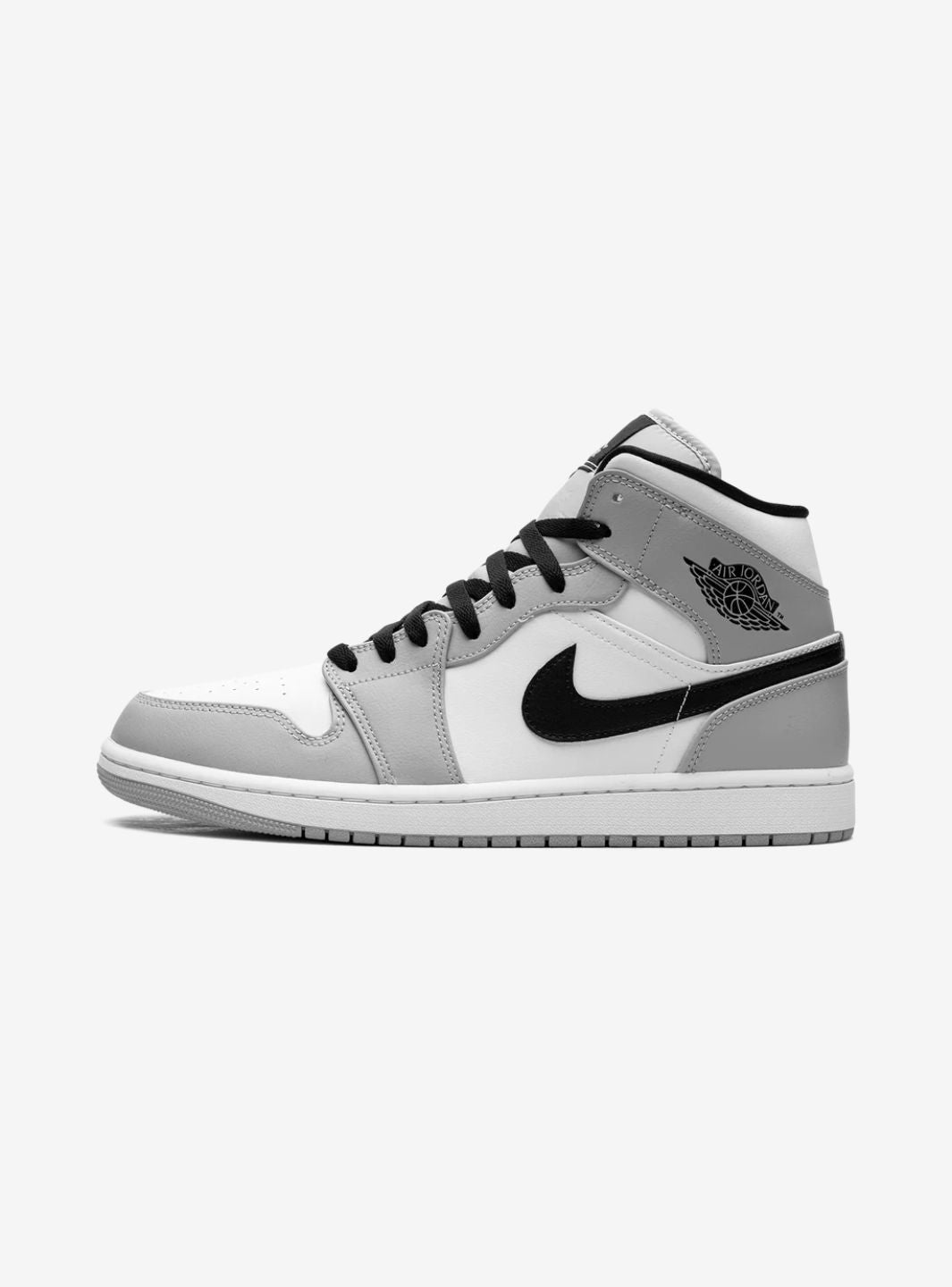 Air Jordan 1 Mid Light Smoke Grey、JORDAN、Cacoeks