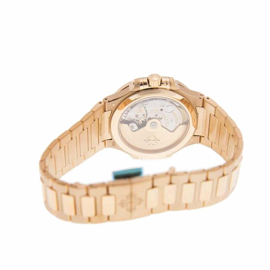 patek philippe nautilus ladies golden rose gold 7118 1r 00 2