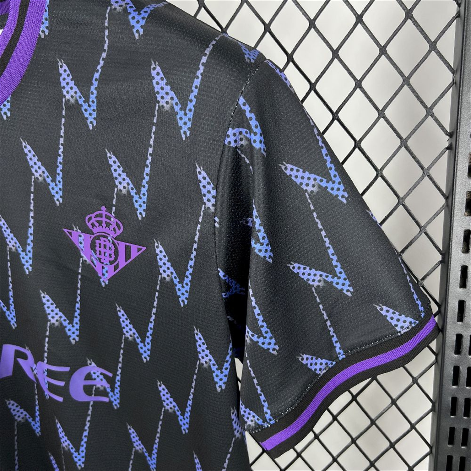 foot-Real Betis 25-26 Black Training Jersey - Fans Version