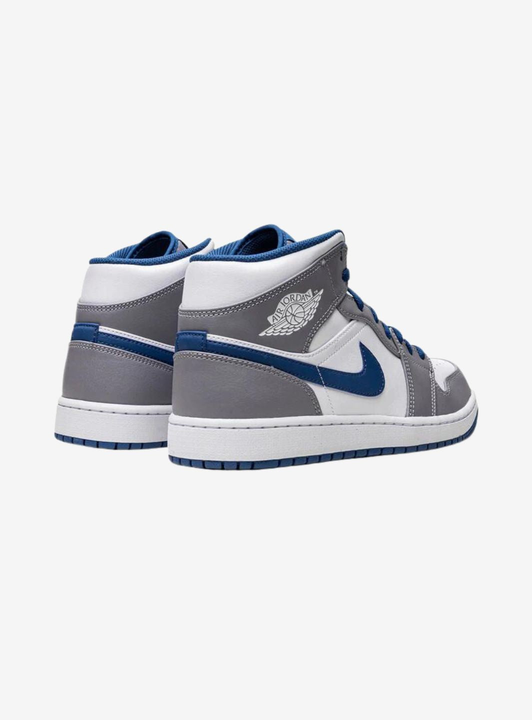 Air Jordan 1 Mid True Blue、JORDAN、Cacoeks