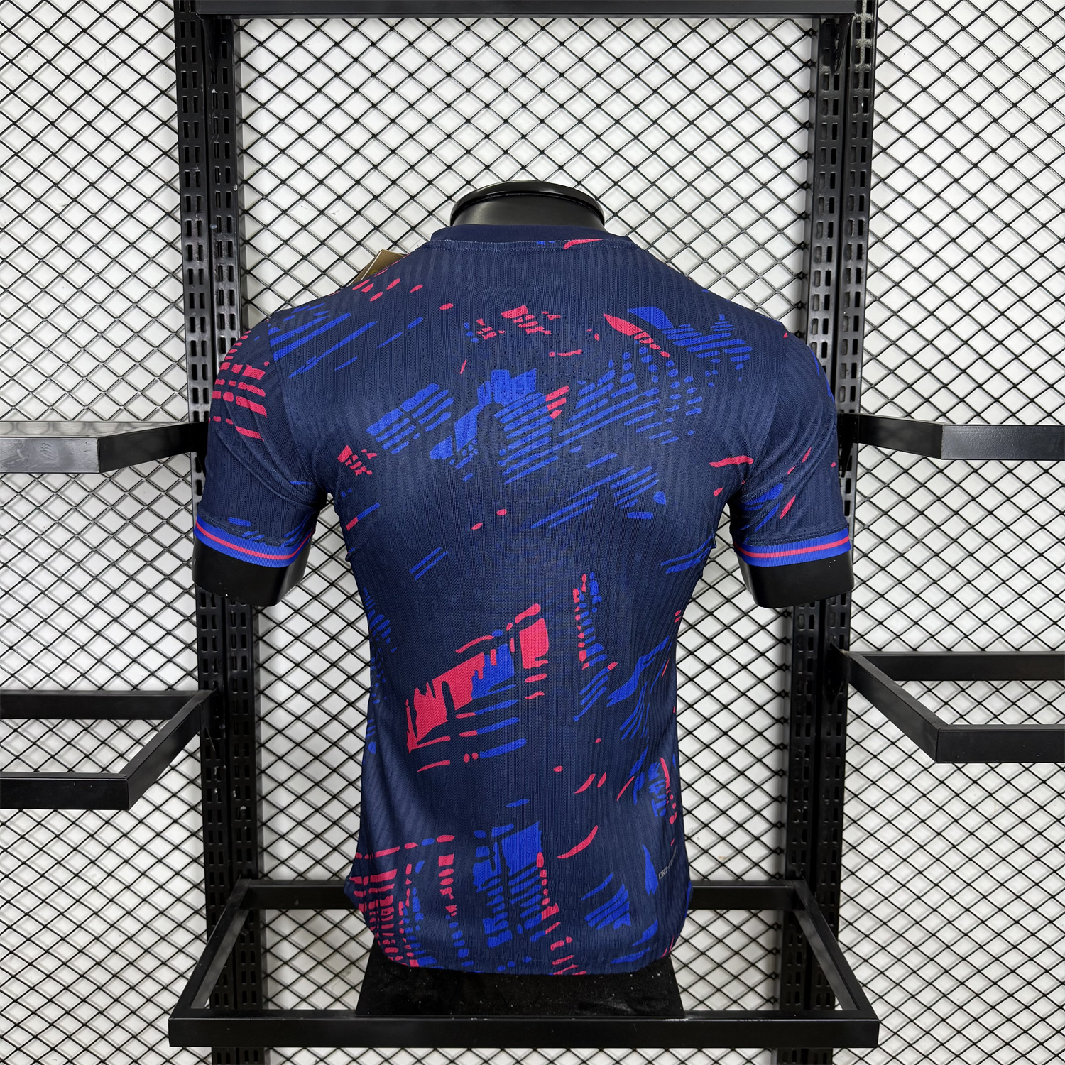 UltraTrikot-Barcelona 25-26 Red and Blue Graffiti Deep Blue Jersey - Player Version