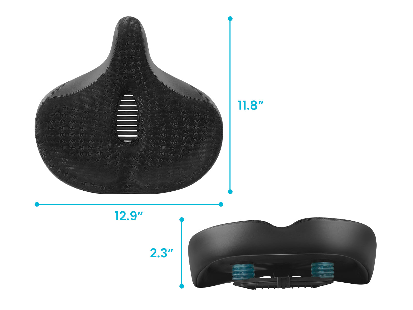 Magicycle Extra Wide Comfort E-bike Seat Saddle、mySite、bearsvspackers