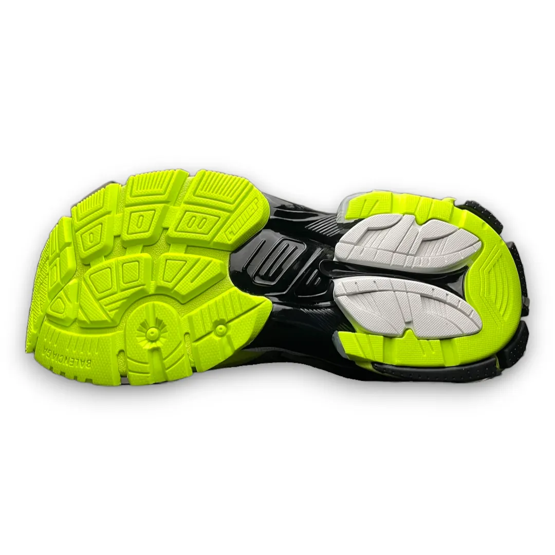 Balenciaga Runner Trainer In White Black Fluo Yellow、mysite、Cacoeks