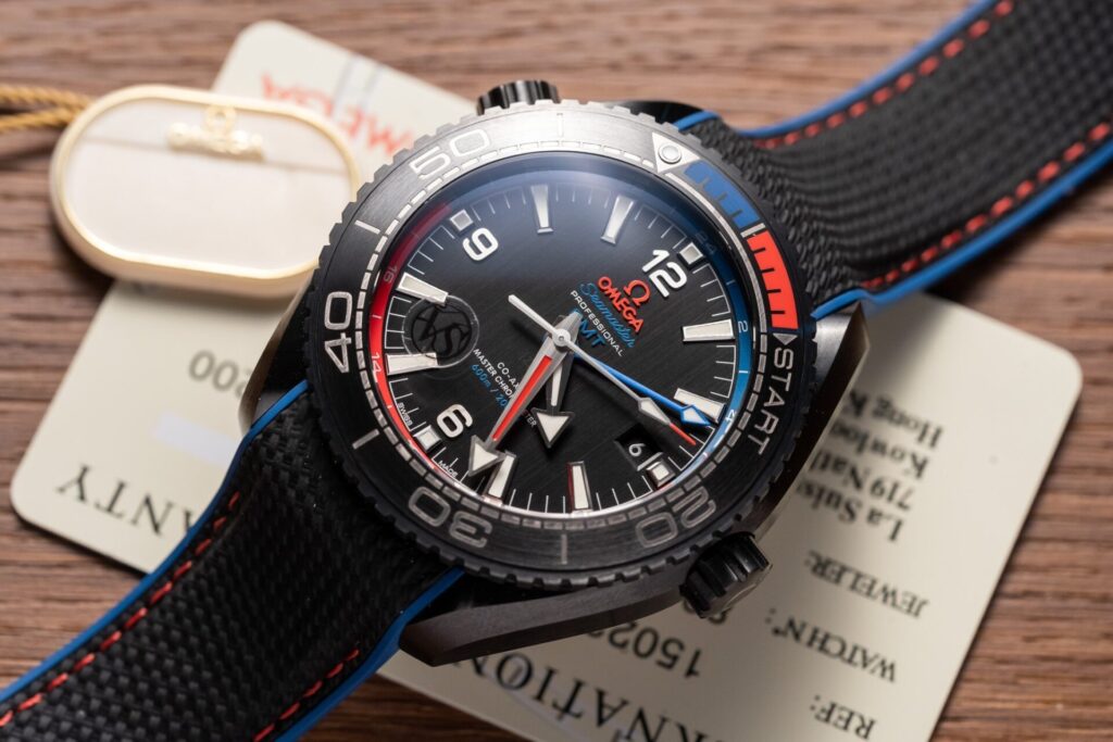 Đồng Hồ Omega Seamaster GMT Replica Cao Cấp Nhất VS 45 (1)