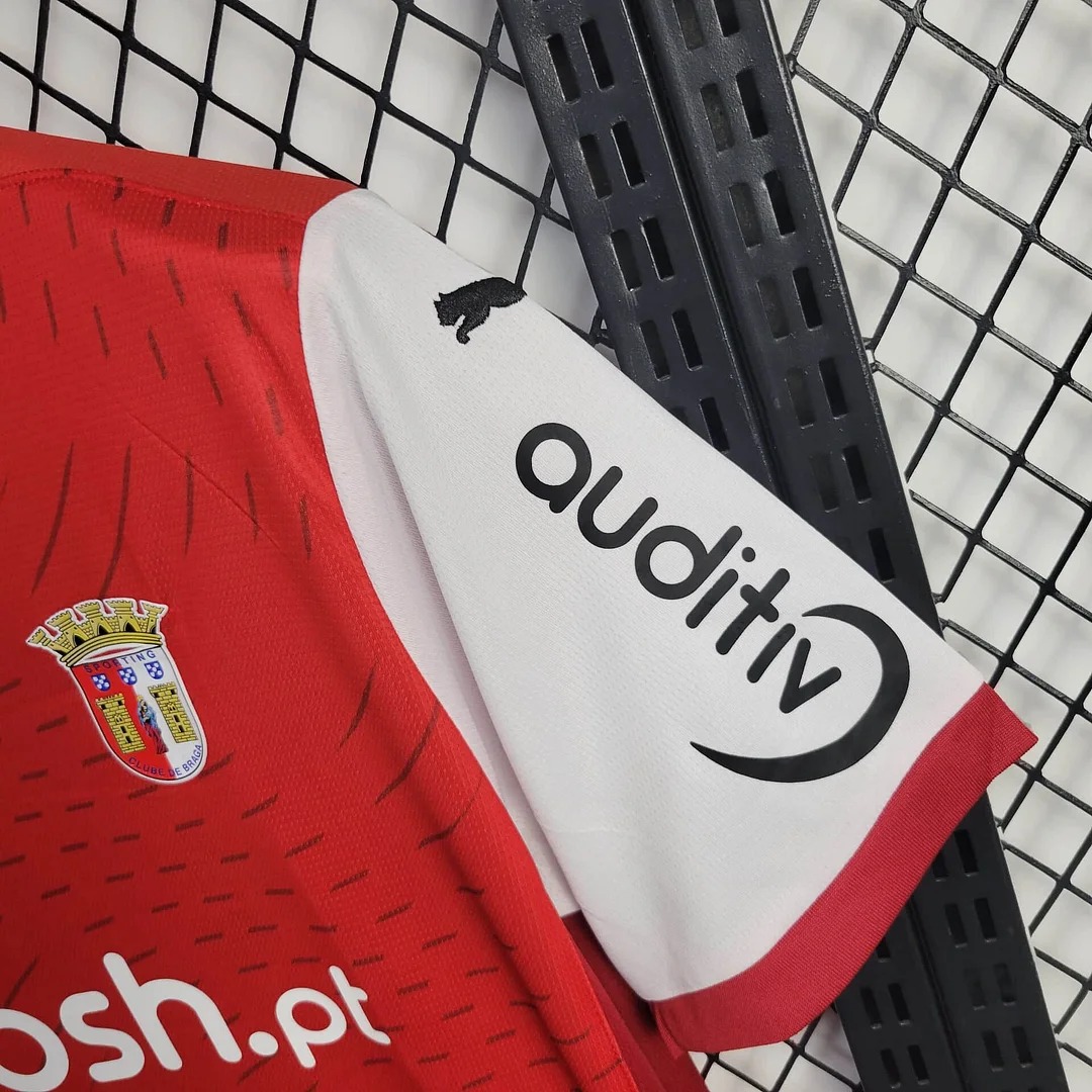 SIUjerseys-SC Braga 24-25 Home Stadium Jersey - Fans Version
