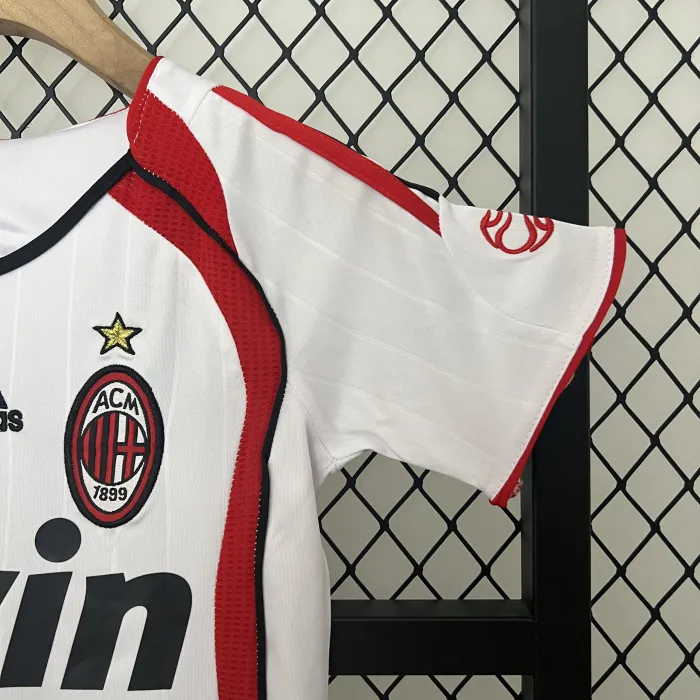 2006/2007 Retro AC Milan Away Soccer Jersey 1:1 Thai Quality Kids Size:football jersey mysite: unitedjerseyfootball 邓江浪:football
