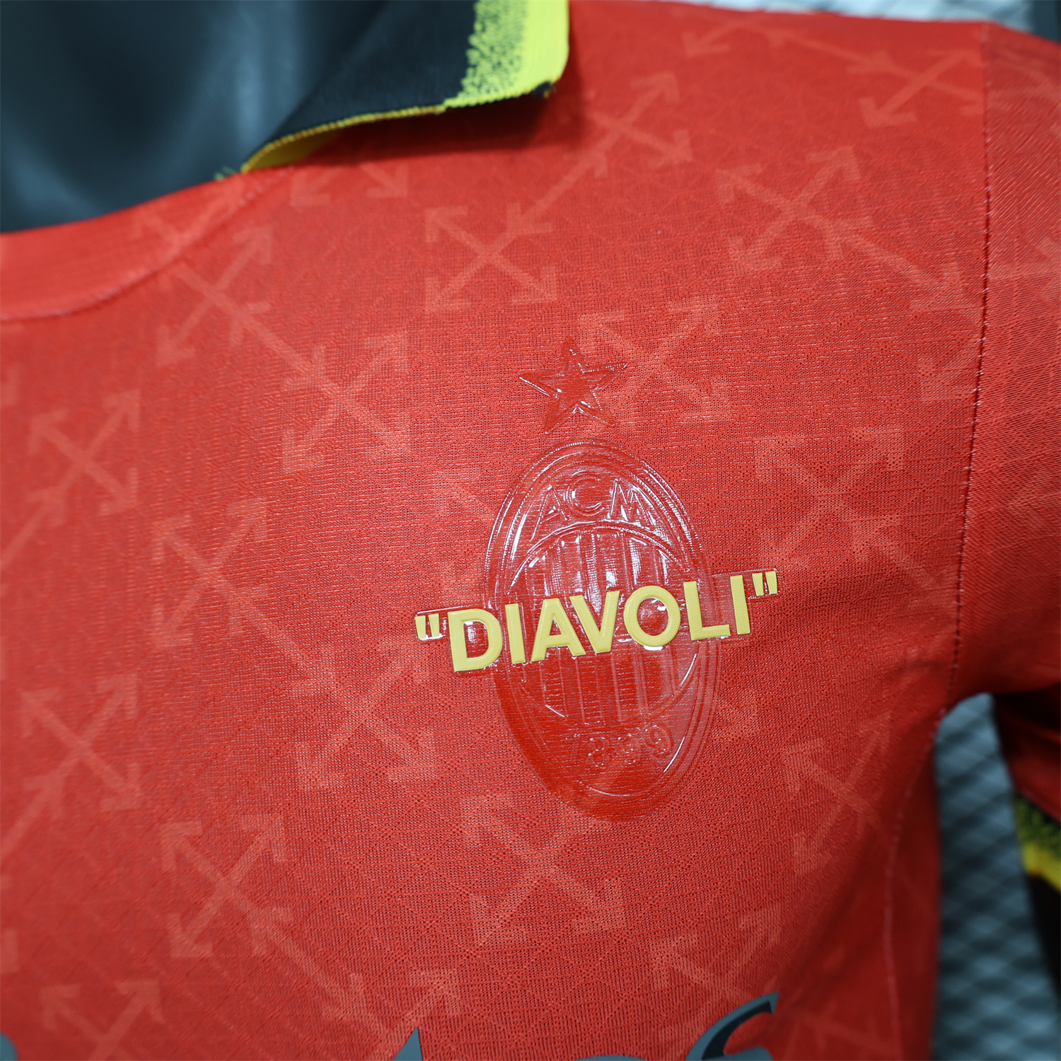 UltraTrikot-AC Milan 24-25 Red Green “Diavoli” Special Edition Jersey - Player Version