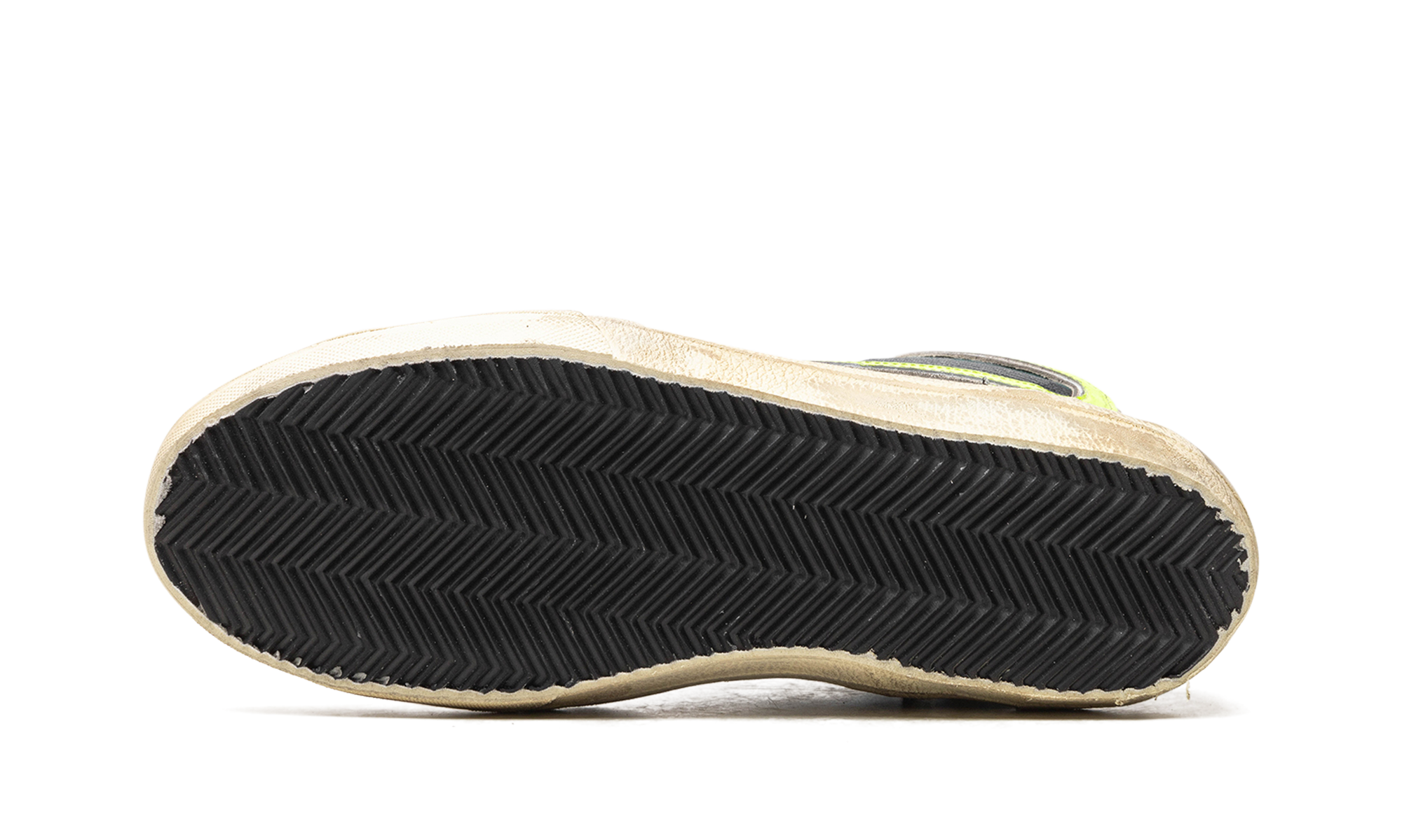 SLIDE CANVAS UPPER SUEDE AND GABARDINE TOE NYLON TONGUE LEATHER STAR AND WAVE "BLACK GREEN ICE YELLOW"、mysite、Cacoeks