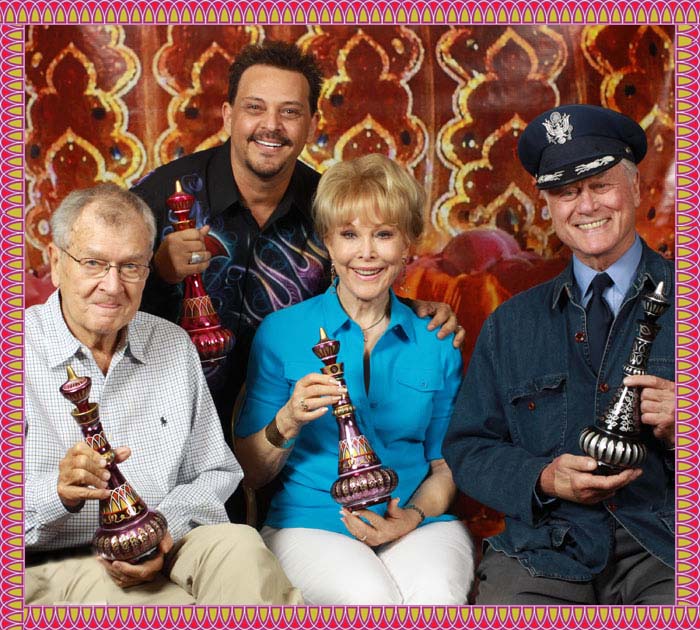 The Cast of I Dream of Jeannie and Mario Della Casa The Cast of I Dream of Jeannie and Mario Della Casa