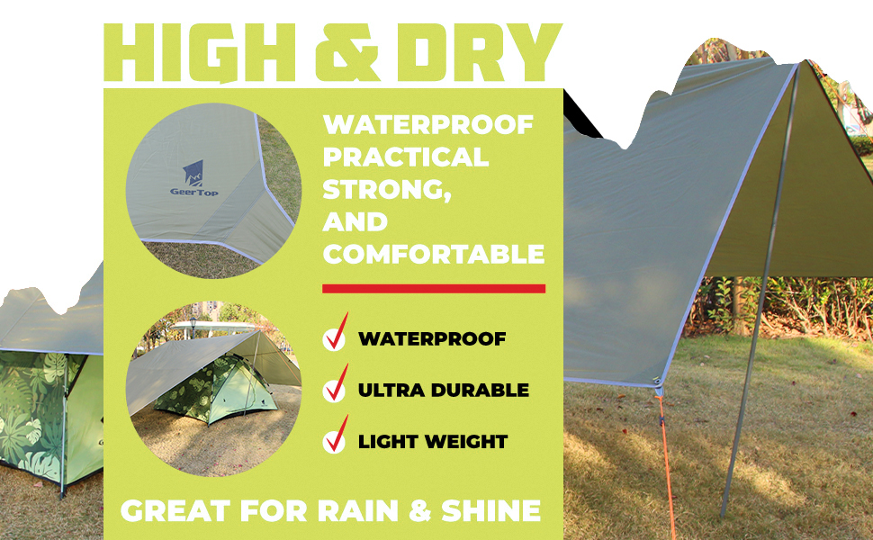 camping tent tarp