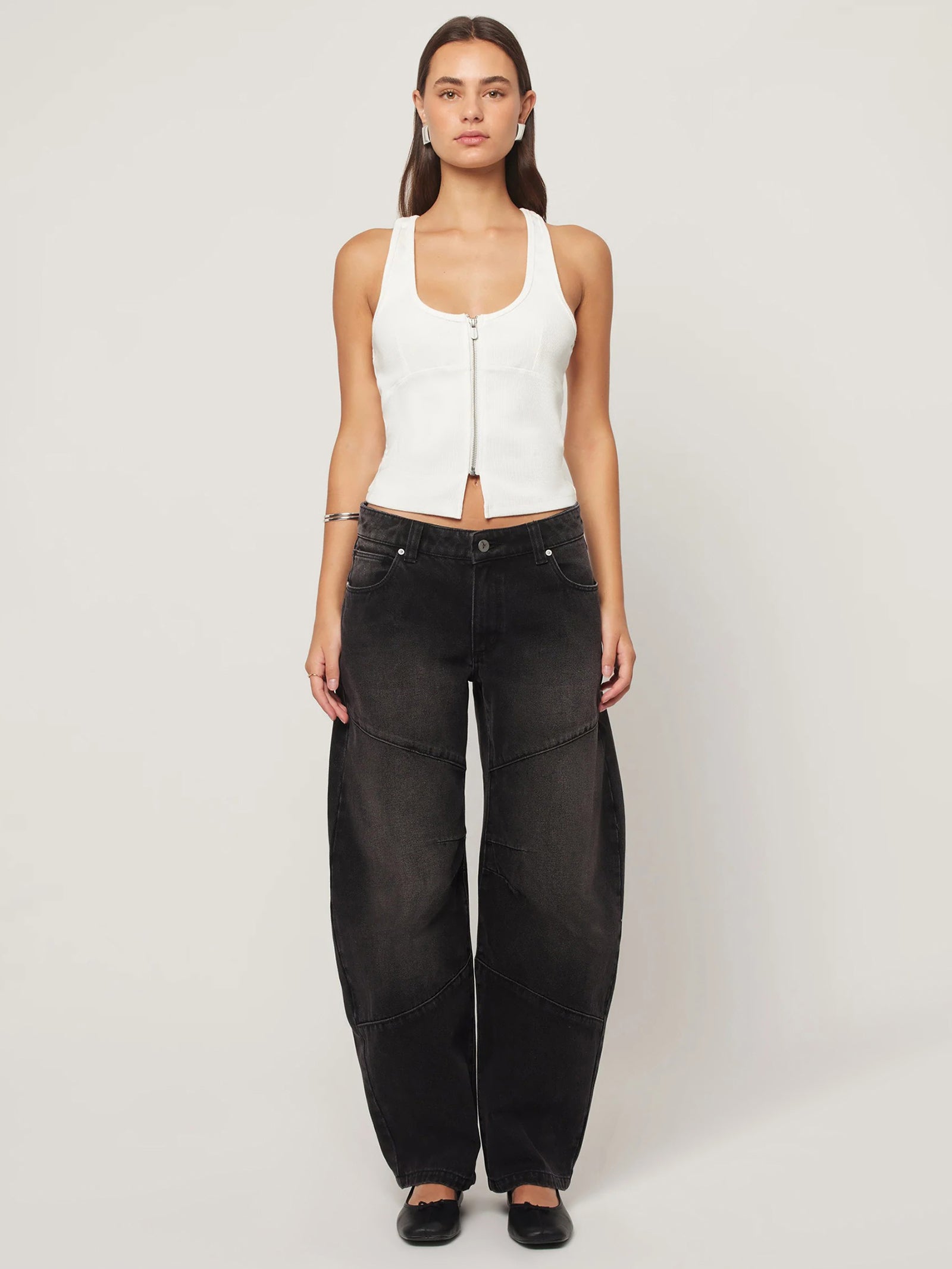 99 Barrel Jean Sophie Worn