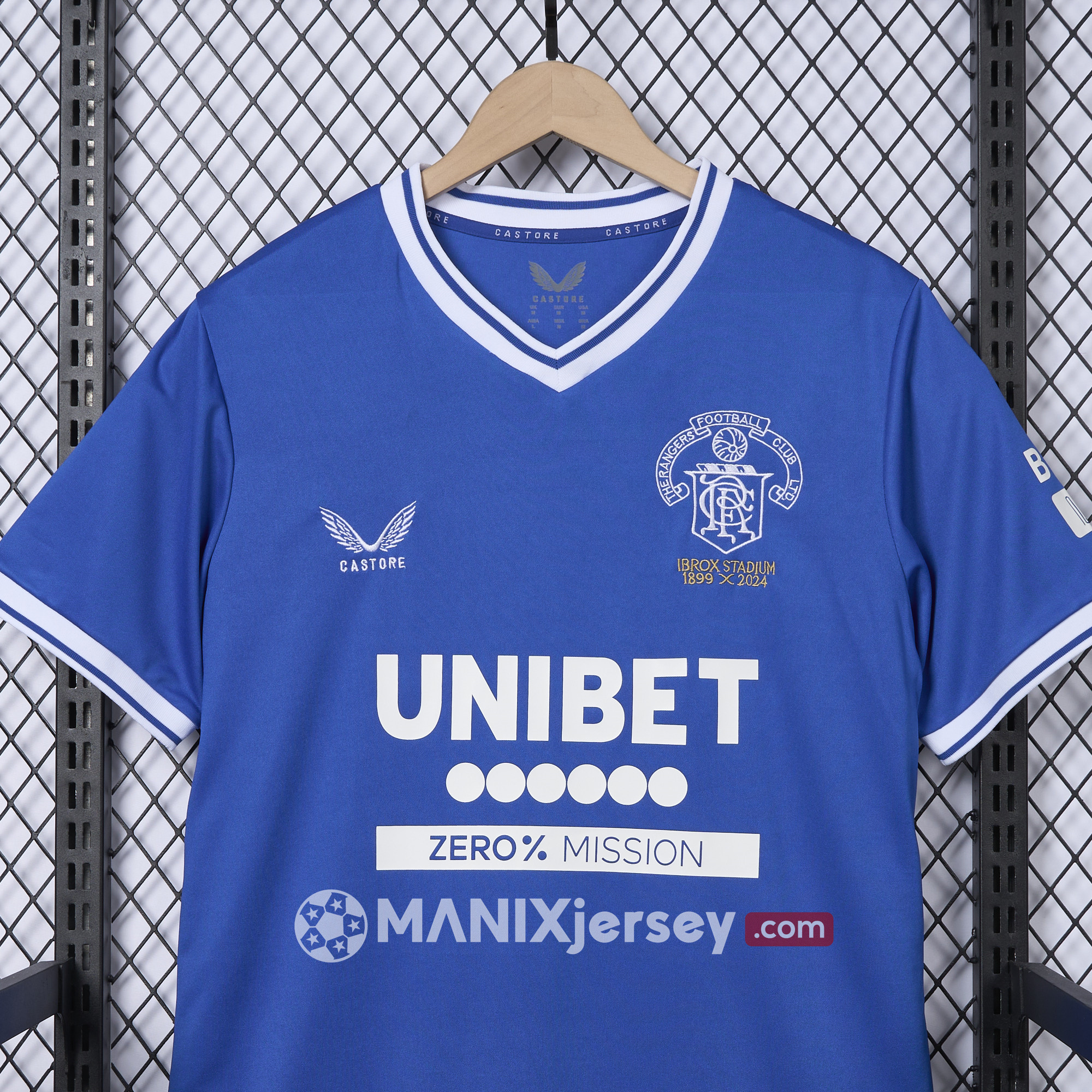 ManixJersey.com | Glasgow Rangers 24-25 125-Years Heritage Jersey - Fans Version -Customize Name, Number and Patch | Worldwide Shipping