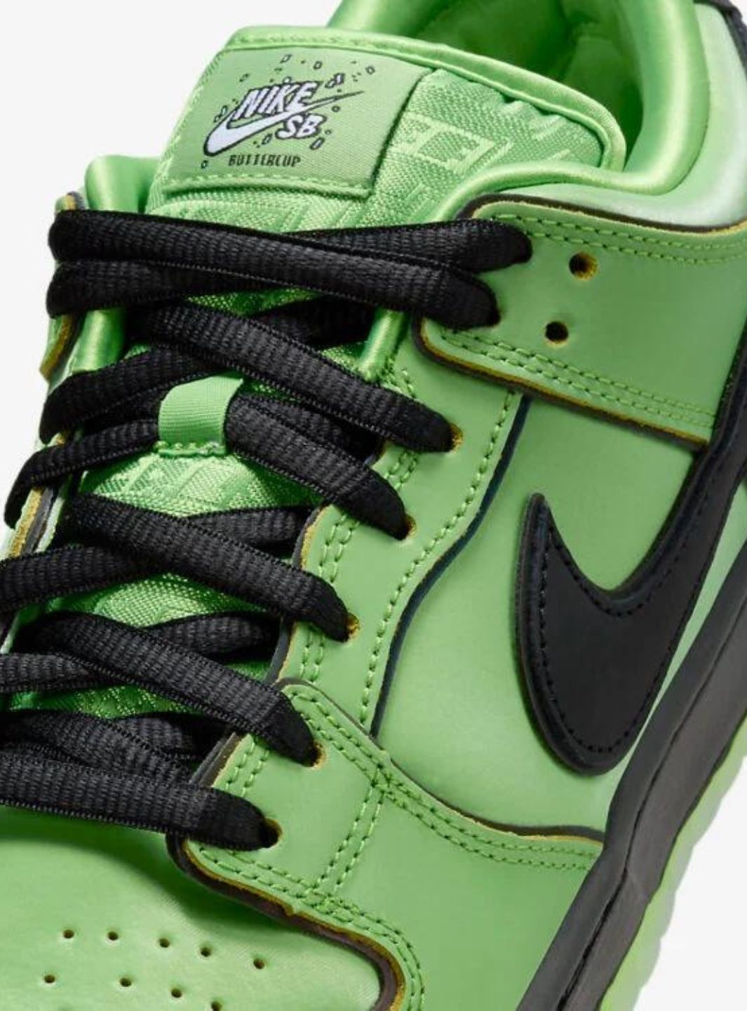 Nike SB Dunk Low The Powerpuff Girls Buttercup、NIKE、Cacoeks