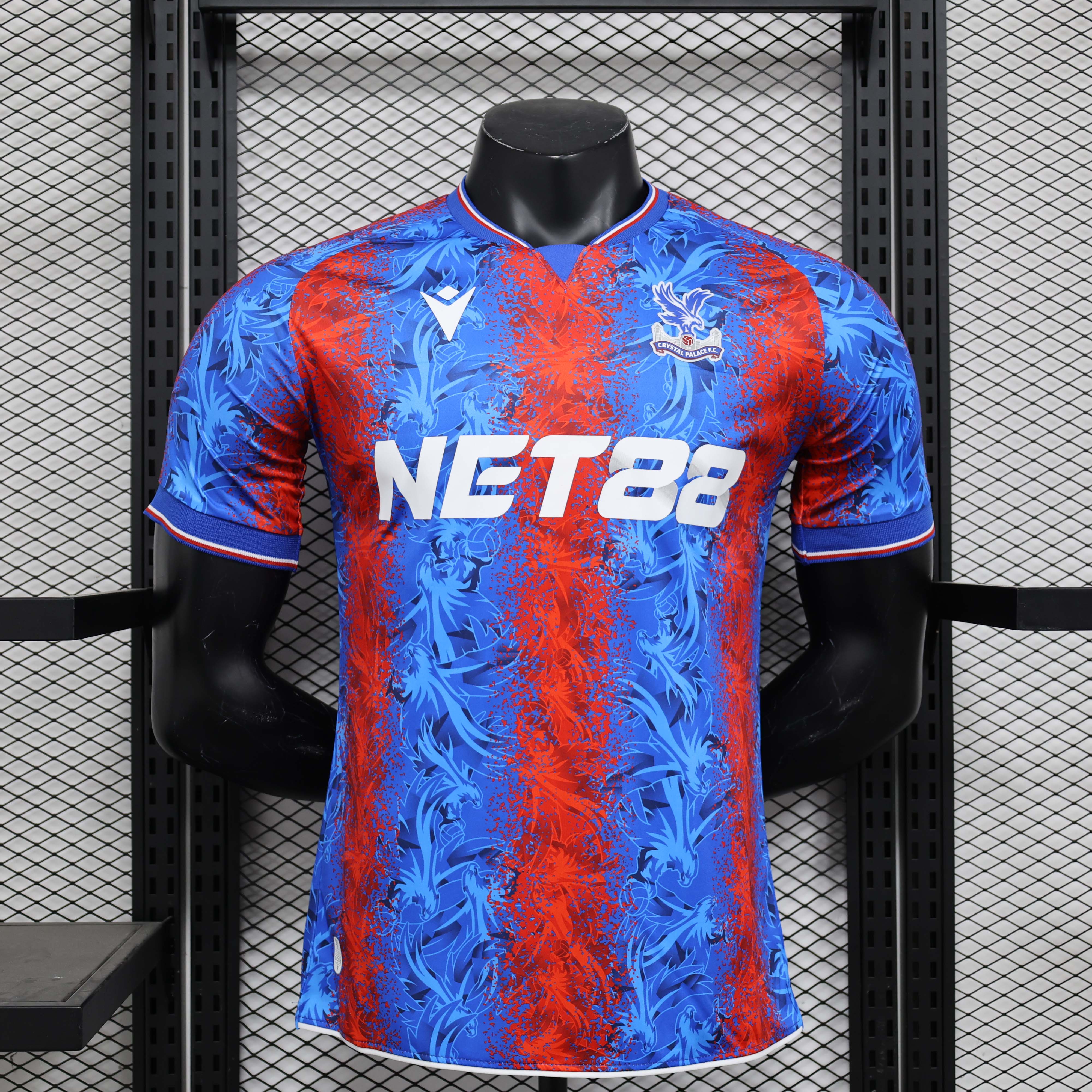 2024/2025 Player Version Crystal Palace Home Football Shirt 1:1 Thai Quality:football jersey mysite: unitedjerseyfootball 邓江浪:football