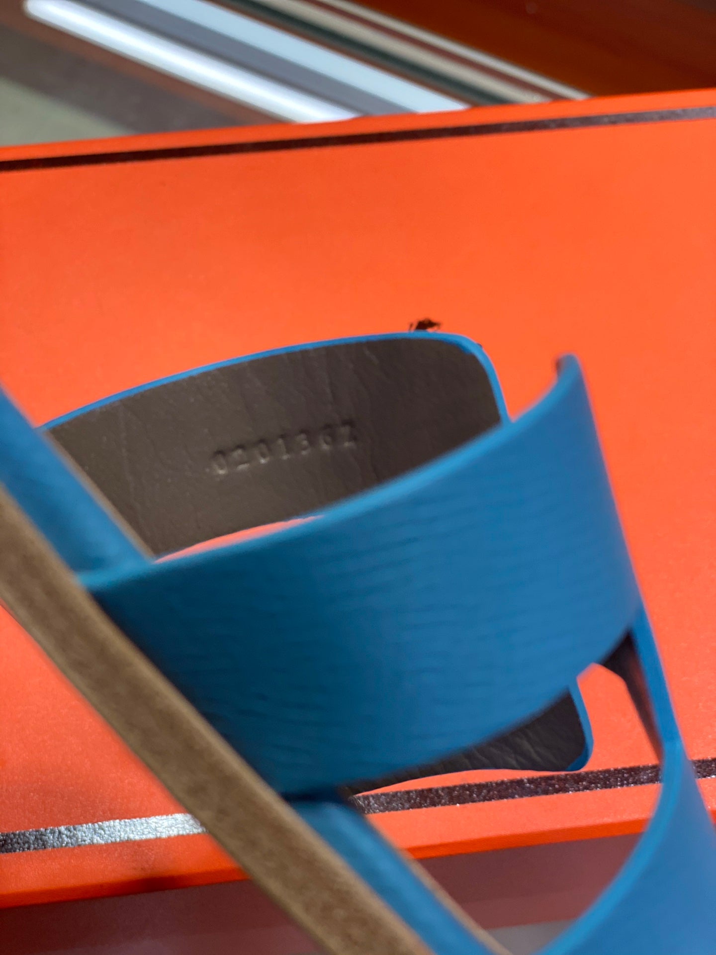 SANTORINI SANDAL CERULEAN CALFSKIN、mysite、Cacoeks