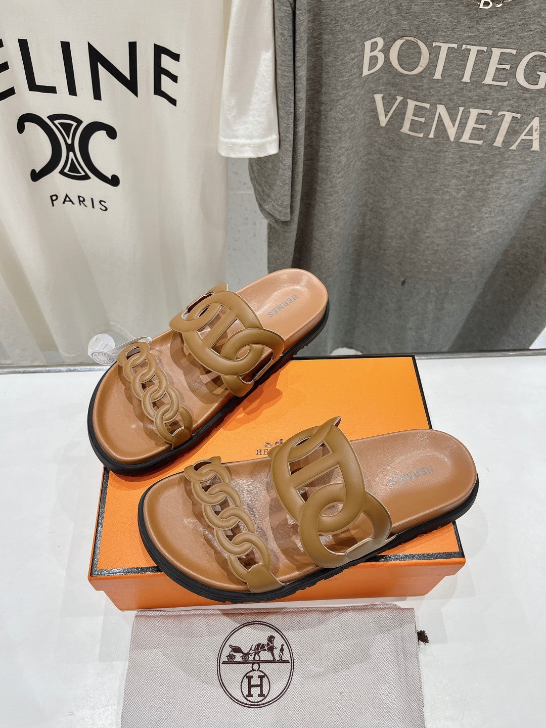 EXTRA SANDAL CARAMEL CALFSKIN、mysite、Cacoeks