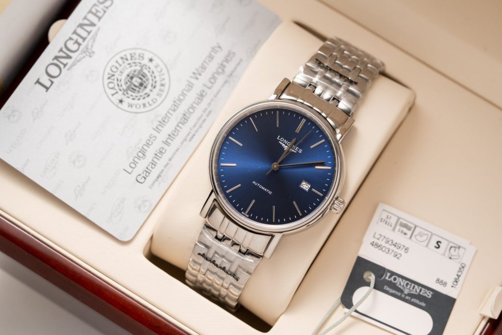 Đồng Hồ Longines Lyre L4.961.4.92.6 Replica 11 Mặt Xanh Dương 40mm