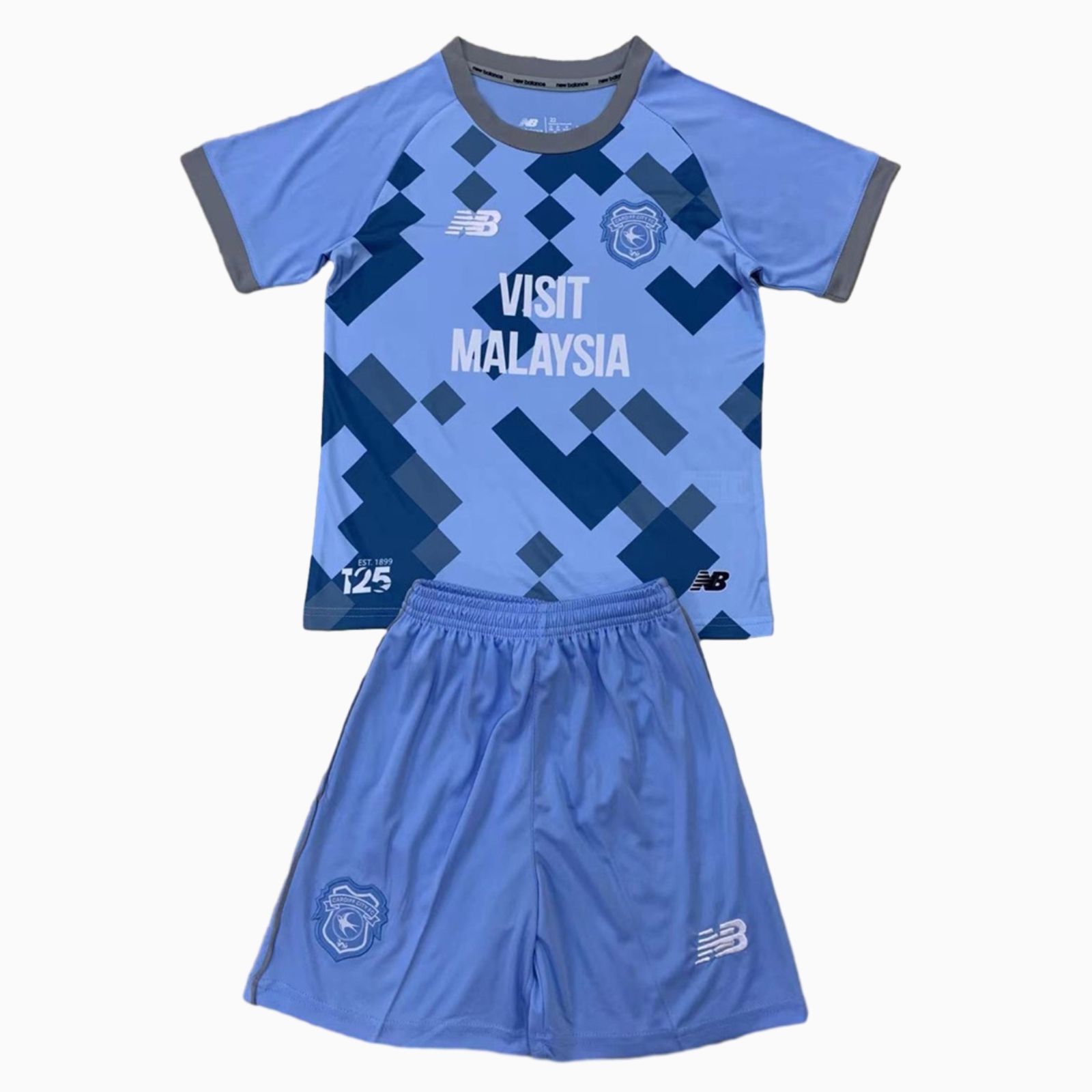 ManixJersey.com | Cardiff City 24-25 Third Kids Kit -Customize Name, Number and Patch | Worldwide Shipping