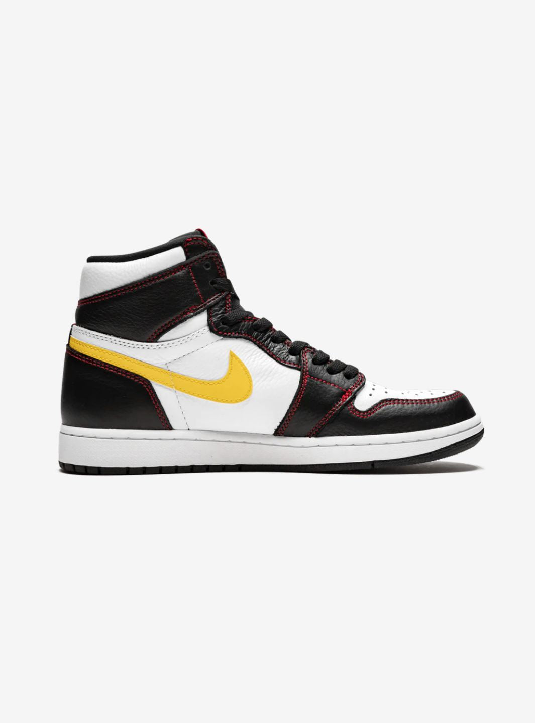 Air Jordan 1 Retro High Defiant White Black Gym Red、JORDAN、Cacoeks