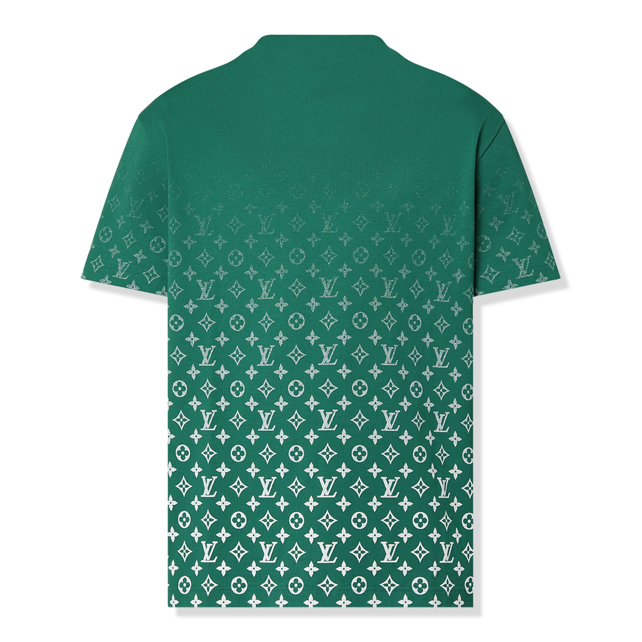Louis Vuitton Monogram Gradient Cotton Green T Shirt、mysite、Cacoeks