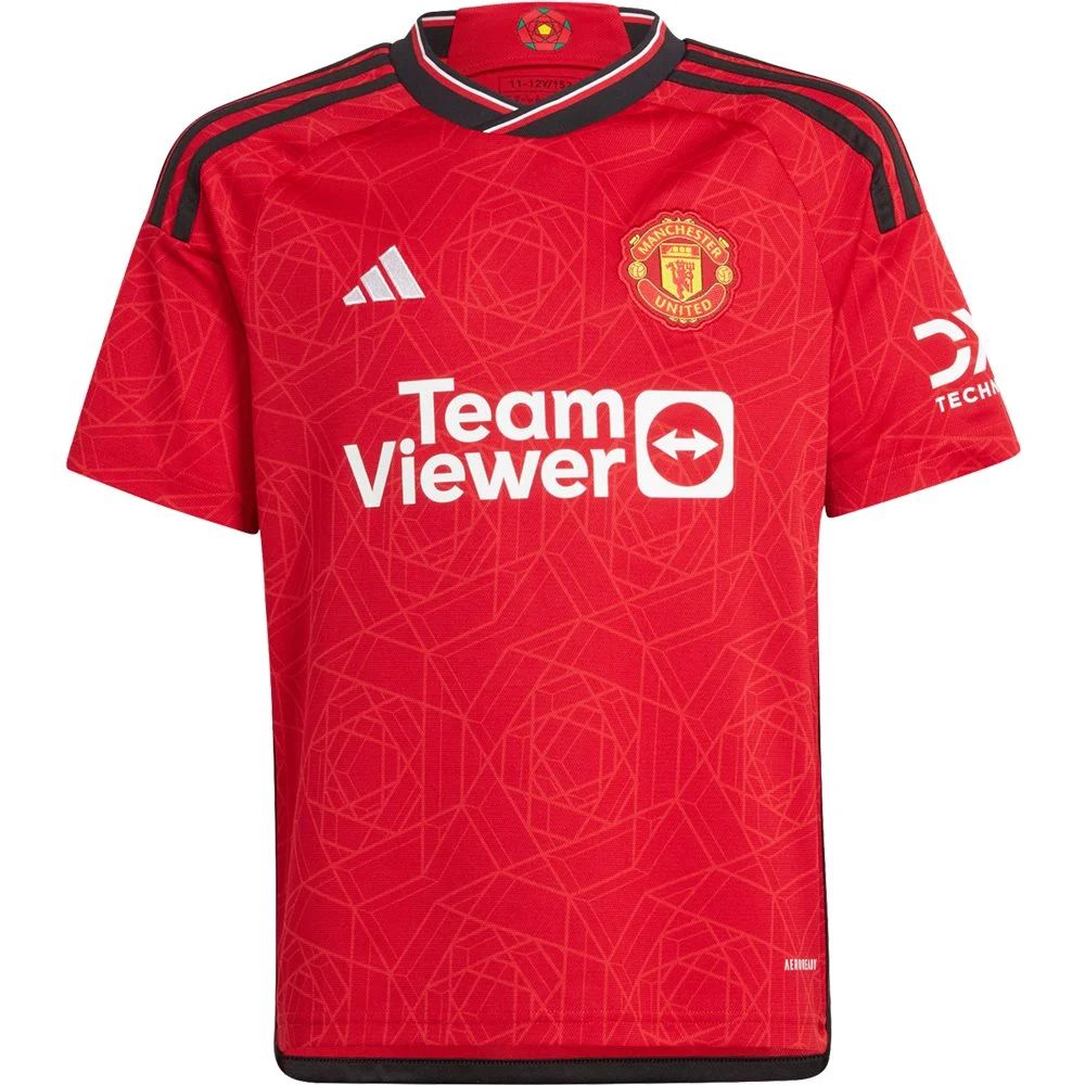 23/24 Kid's Suit Manchester United Home Jersey-mysite Custom Football Kit- Nextkits
