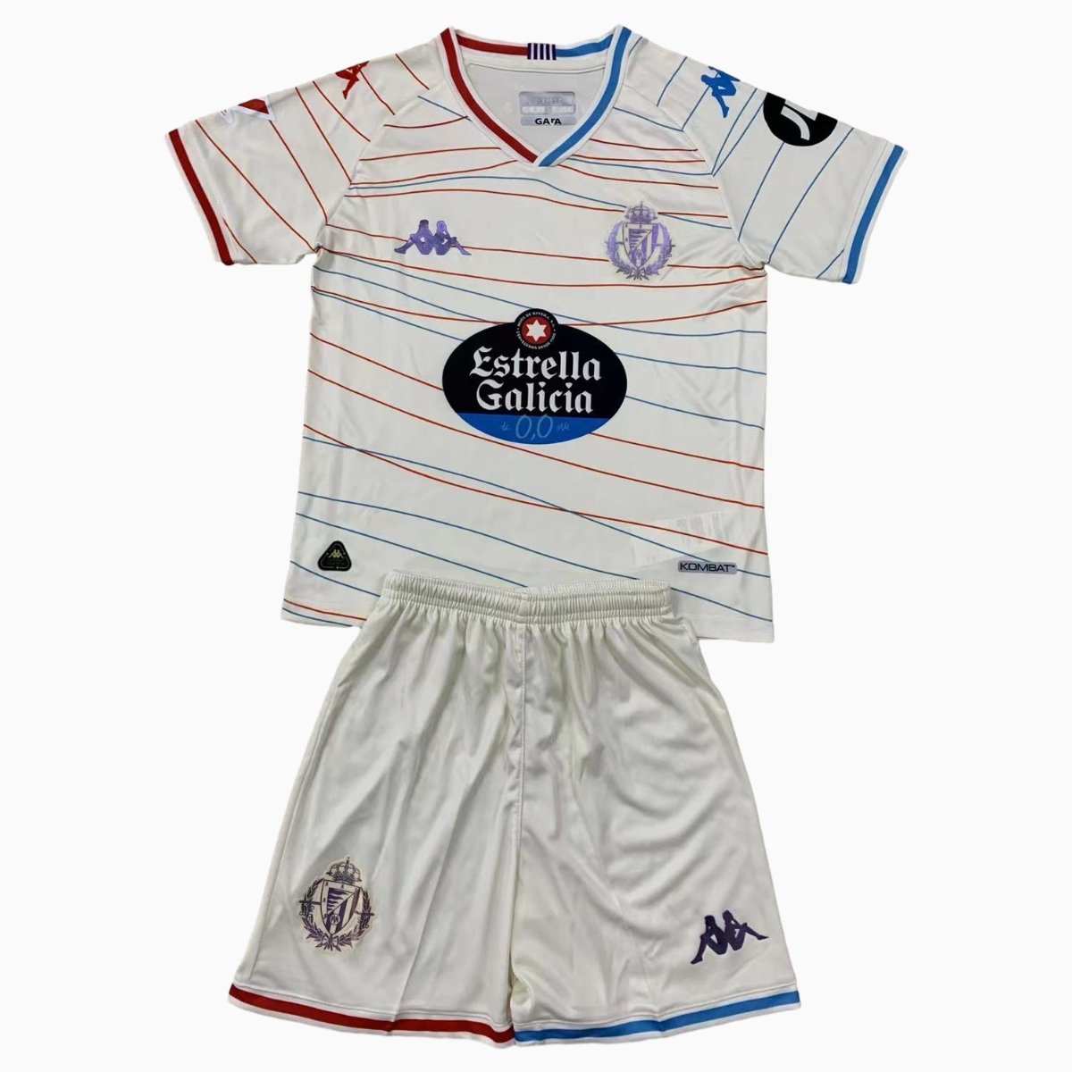 SIUjerseys-Real Valladolid 24-25 Away Kids Kit