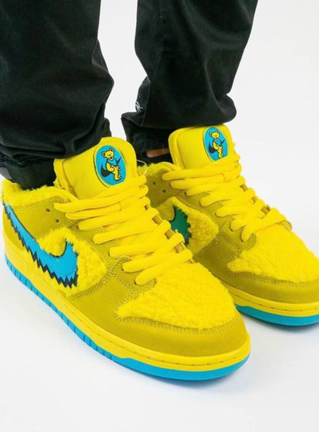 Nike SB Dunk Low Grateful Dead Bears Opti Yellow、NIKE、Cacoeks