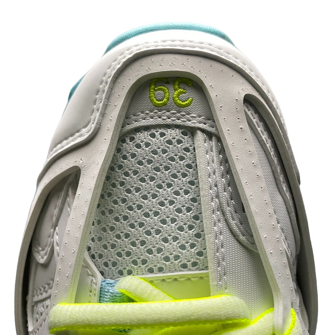 Balenciaga Track Trainer in White Neon Yellow、mysite、Cacoeks